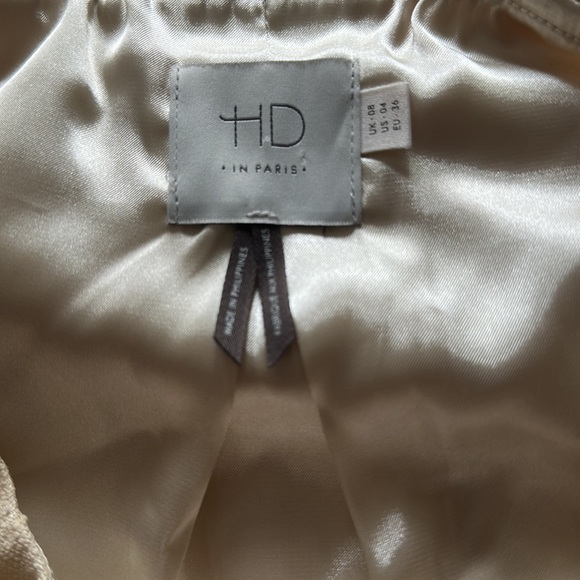 Anthropology peach and white top - Picture 3 of 4